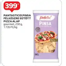 Auchan Pantastico! pinsa félkészre sütött pizza alap ajánlat