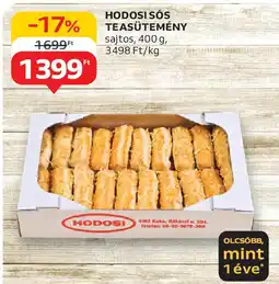 Auchan Hodosi sós teasütemény ajánlat