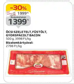 Öcsi szeletelt, füstölt, gyorspácolt bacon