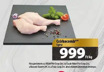 Coop Csirkecomb ajánlat