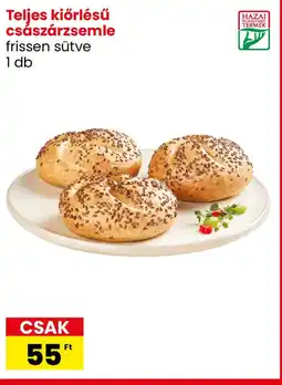 Interspar Teljes kiőrlésű császárzsemle ajánlat