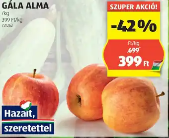 ALDI Gála alma ajánlat