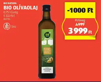 ALDI Bio natura / Bio olívaolaj ajánlat