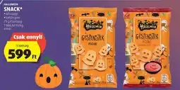 ALDI Halloween snack ajánlat