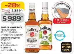 Auchan Jim Beam whiskey ajánlat