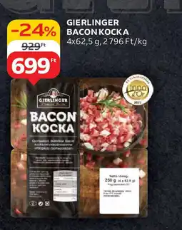 Auchan Gierlinger bacon kocka ajánlat