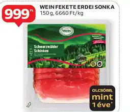 Auchan Wein fekete erdei sonka ajánlat
