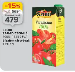 Auchan Szobi paradicsomlé ajánlat