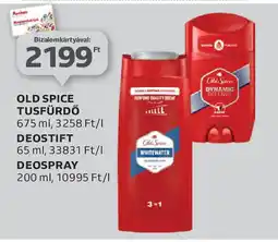 Auchan Old spice tusfürdő ajánlat