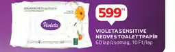 Auchan Violeta sensitive nedves toalettpapír ajánlat