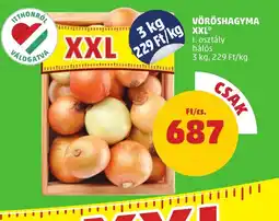 PENNY Vöröshagyma xxl ajánlat