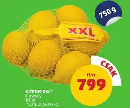 PENNY Citrom xxl ajánlat