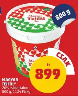 PENNY Magyar tejföl ajánlat