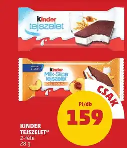 PENNY Kinder tejszelet ajánlat