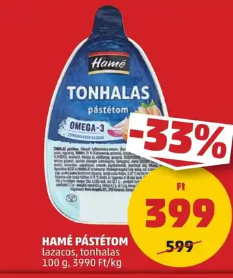 PENNY Hamé pástétom ajánlat