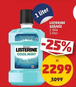 PENNY Listerine szájvíz ajánlat