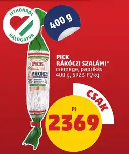 PENNY Pick rákóczi szalámi ajánlat