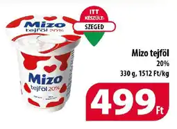Coop Mizo tejföl 20% ajánlat