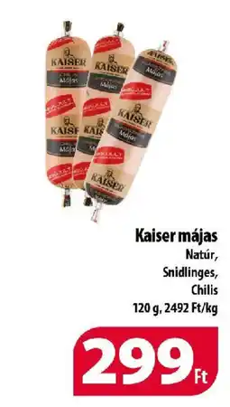 Coop Kaiser májas ajánlat