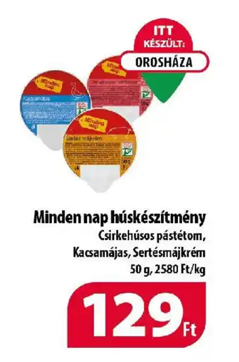 Coop Minden nap húskészítmény ajánlat