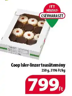 Coop Isler-linzer teasütemény
