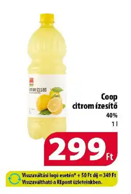 Coop Coop citrom ízesítő ajánlat