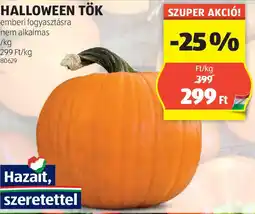 ALDI Halloween tök ajánlat