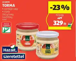 ALDI Le gusto torma ajánlat