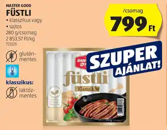 ALDI Master good füstli ajánlat