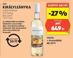 ALDI Eger királyleányka ajánlat