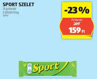 ALDI Sport szelet ajánlat