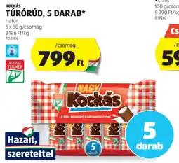 Kockás túrórúd