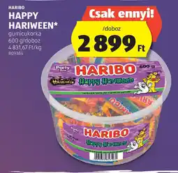 ALDI Haribo happy hariween ajánlat