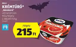 ALDI Milli krémtúró ajánlat