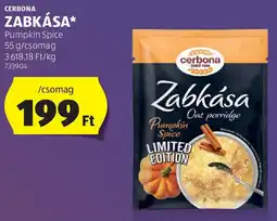 ALDI Cerbona zabkása ajánlat