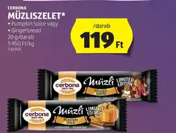 ALDI Cerbona müzliszelet ajánlat