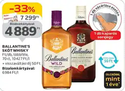 Auchan Ballantine's skót whisky ajánlat