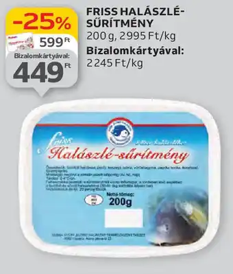 Auchan FRISS HALÁSZLÉ-SŰRÍTMÉNY ajánlat