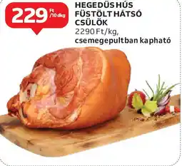 Auchan Hegedűs hús füstölt hátsó csülök ajánlat