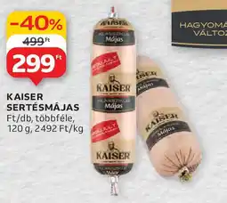 Auchan Kaiser sertésmájas ajánlat