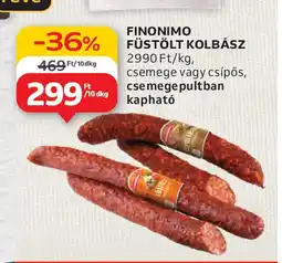 Auchan Finonimo füstölt kolbász ajánlat