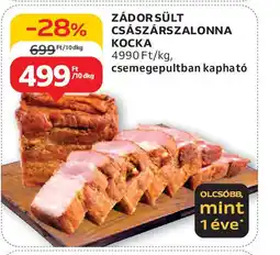 Auchan Zádor sült császárszalonna kocka ajánlat
