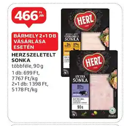 Auchan Herz szeletelt sonka ajánlat