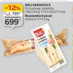 Deli szendvics