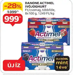 Auchan Danone actimel ivojoghurt ajánlat