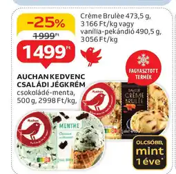 Auchan Auchan kedvenc családi jégkrém ajánlat