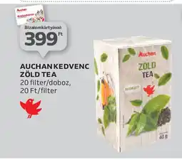 Auchan Auchan kedvenc zöld tea ajánlat