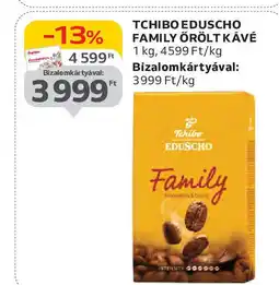 Auchan Tchibo eduscho family őrölt kávé ajánlat
