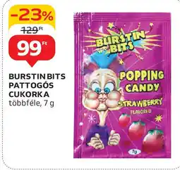 Auchan Burstin bits pattogós cukorka ajánlat