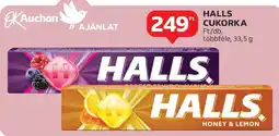 Auchan Halls cukorka ajánlat